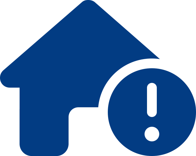 Wasserschaden-Alarm Icon