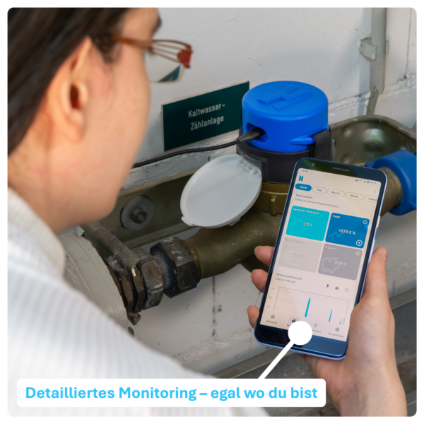 Smartes Monitoring in der hydrop App