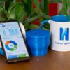 hydrop Tasse mit hydropmeter und hydrop App