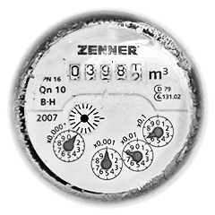 Wasserzähler Zenner BH